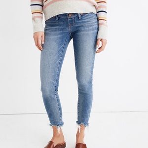 Madewell Maternity Side-Panel Skinny Jeans